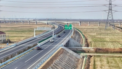 濱淮高速公路鹽城段正式通車，為鹽城高質量發(fā)展注入強勁交通動力